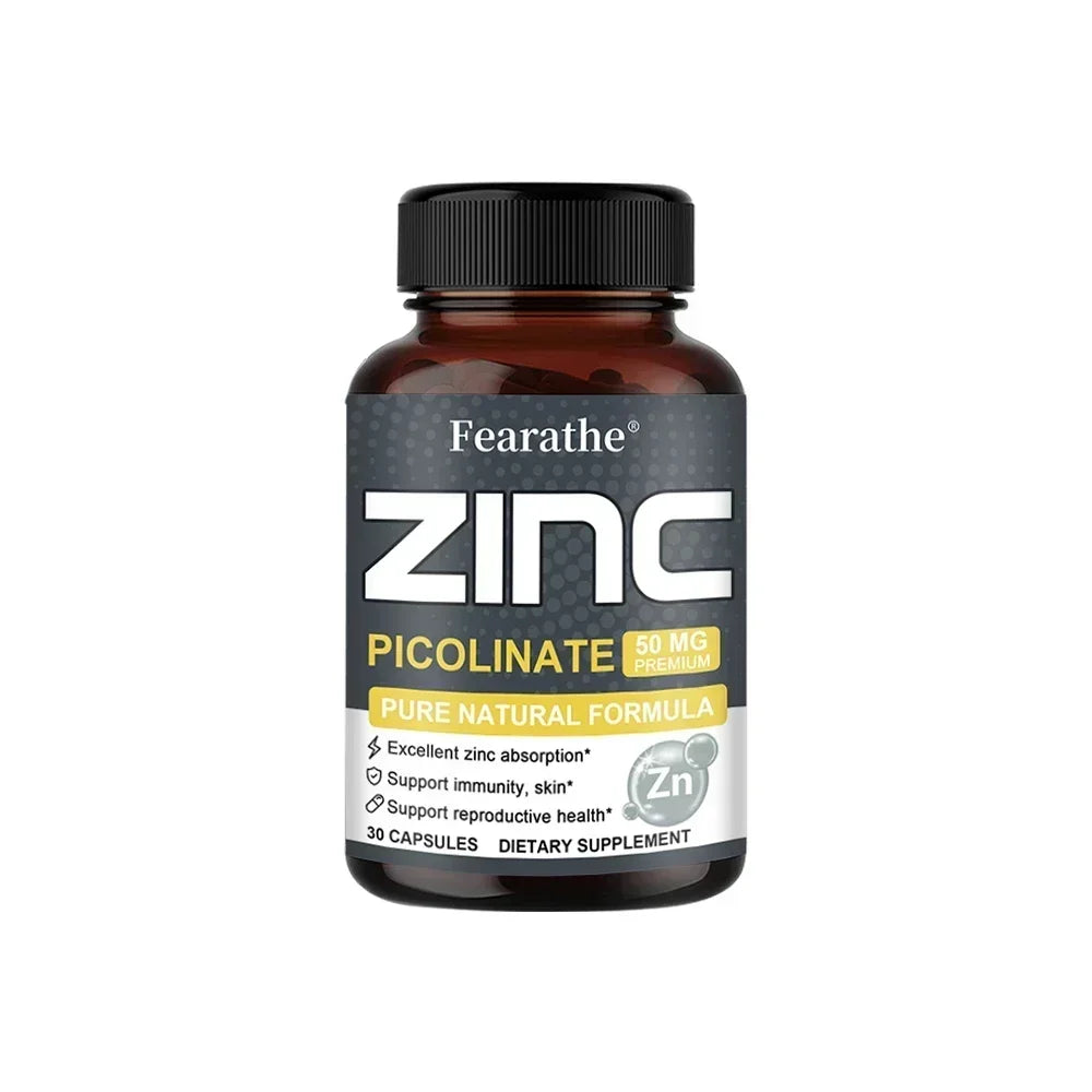 ZincMax 50: Suplemento de Zinc Premium para el Soporte Inmunológico