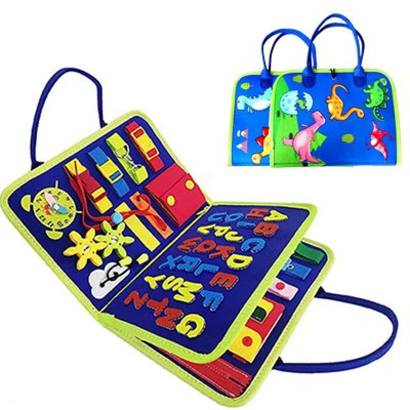 Montessori-Inspired Toddler Busy Board