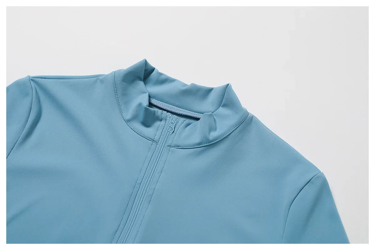 Veste de sport zippée pour femmes