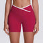 Shorts de Fitness para Mujeres con Cintura en Forma de V