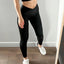 Leggings V-Lift Taille Haute en Sharkskin