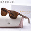 Gafas de sol polarizadas de madera natural para mujer BARCUR