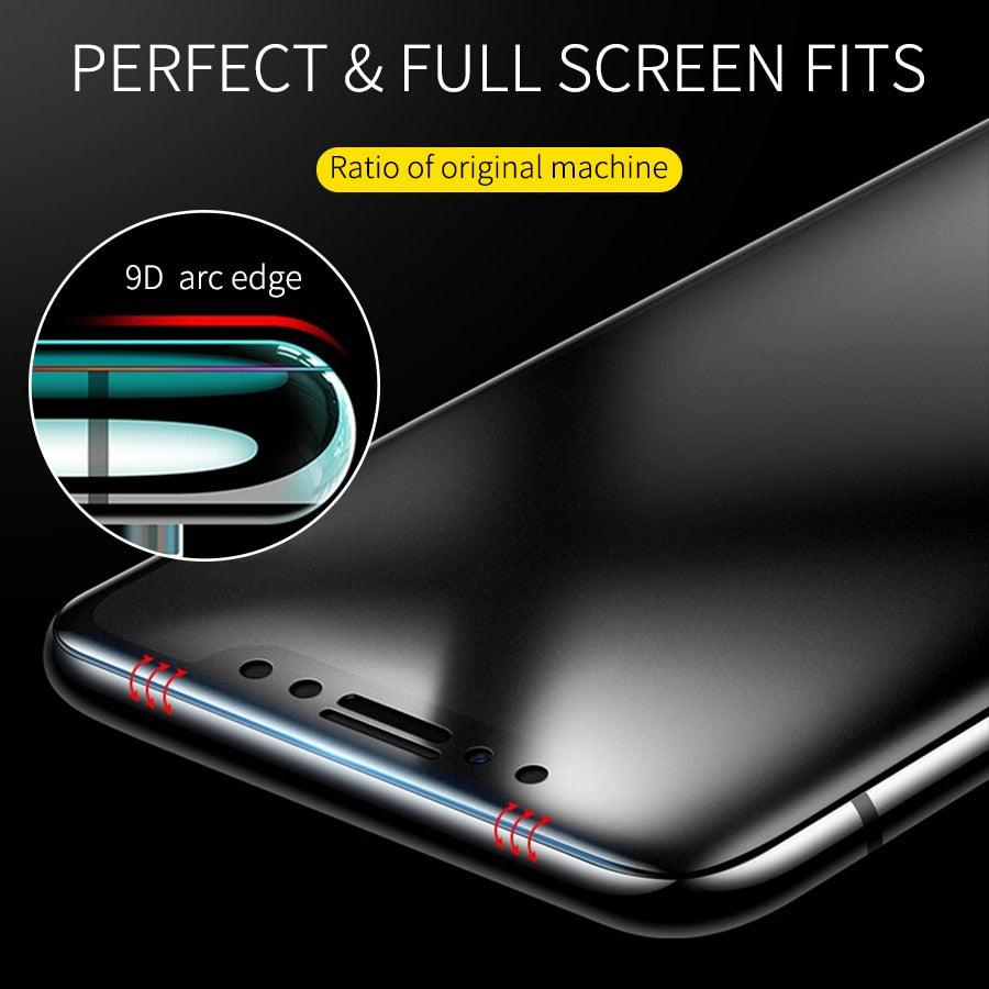 3-Pack Frosted Matte Ceramic Screen Protectors for iPhone