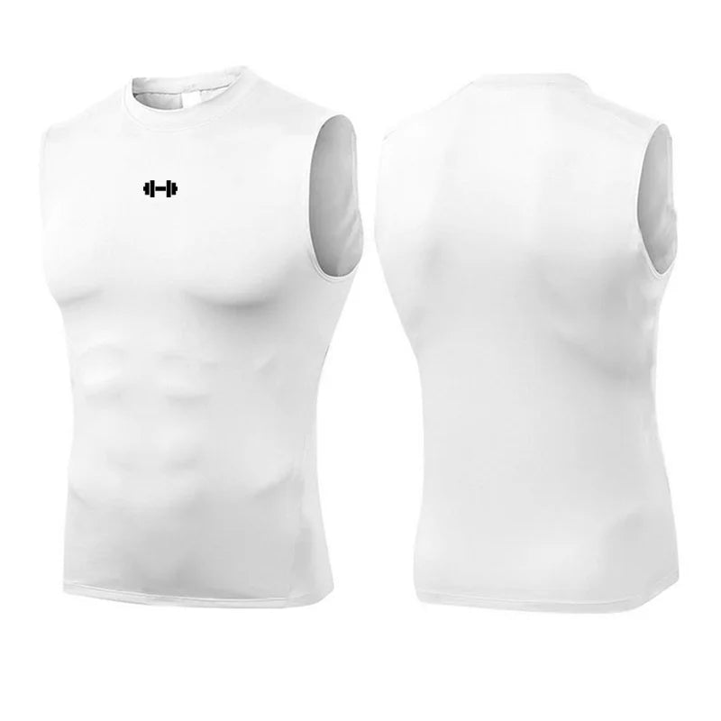 Men's Quick Dry Compression Running Tank Top