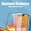 Protecteur d'écran en verre trempé 9D Full Cover pour iPhone