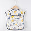 Bavoir imperméable à manches longues premium pour enfants