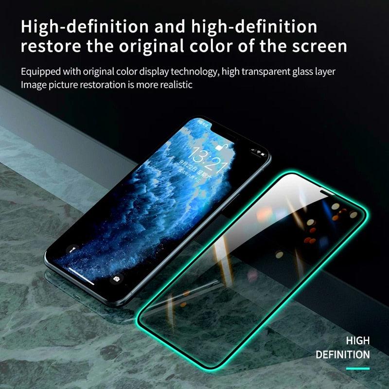 Luminous Tempered Glass Screen Protectors for iPhone