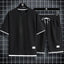 Men's Waffle Summer Casual Tracksuit Set