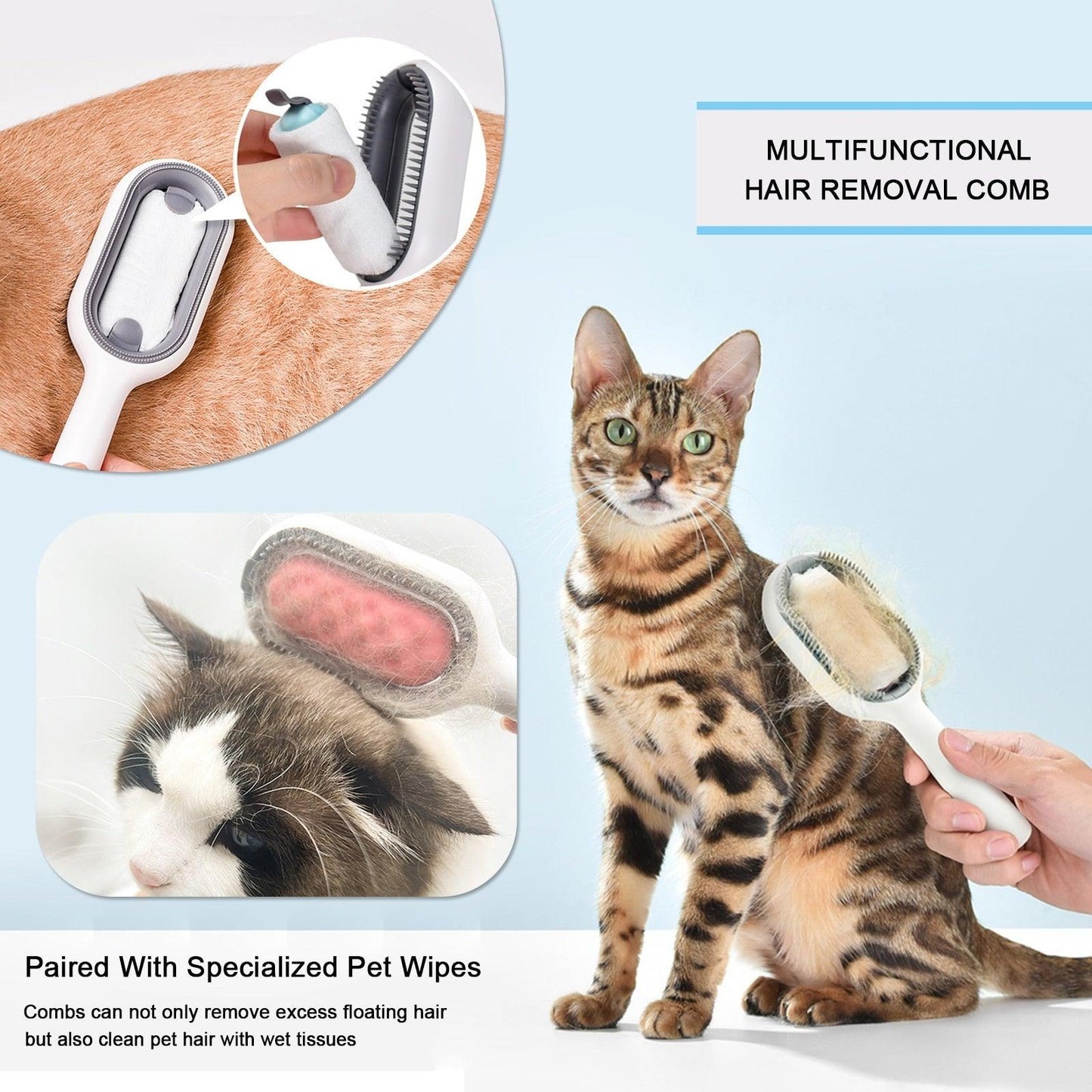 Premium Cat Cleaning Comb for Effortless Grooming