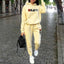 Ensemble de sweat à capuche et pantalon de luxe pour femmes