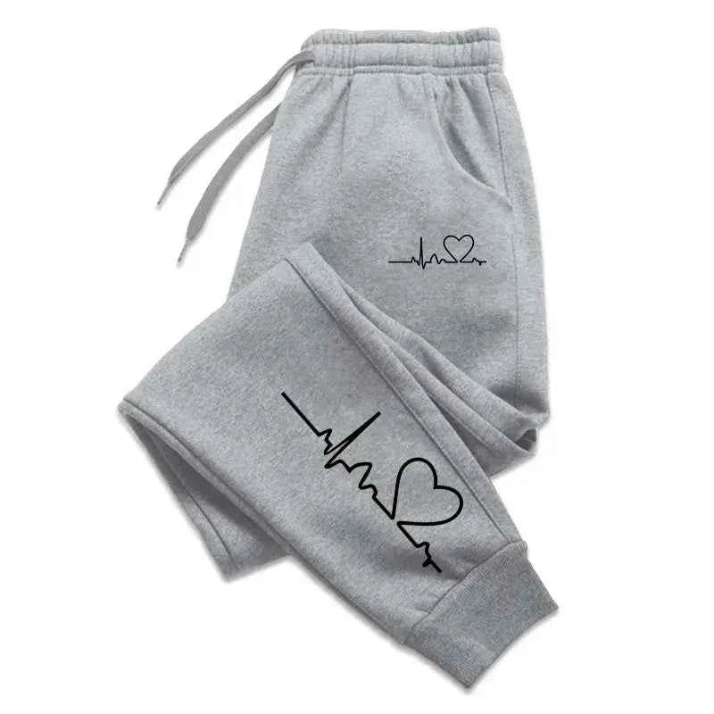 Heart Print Women's Sweatpants