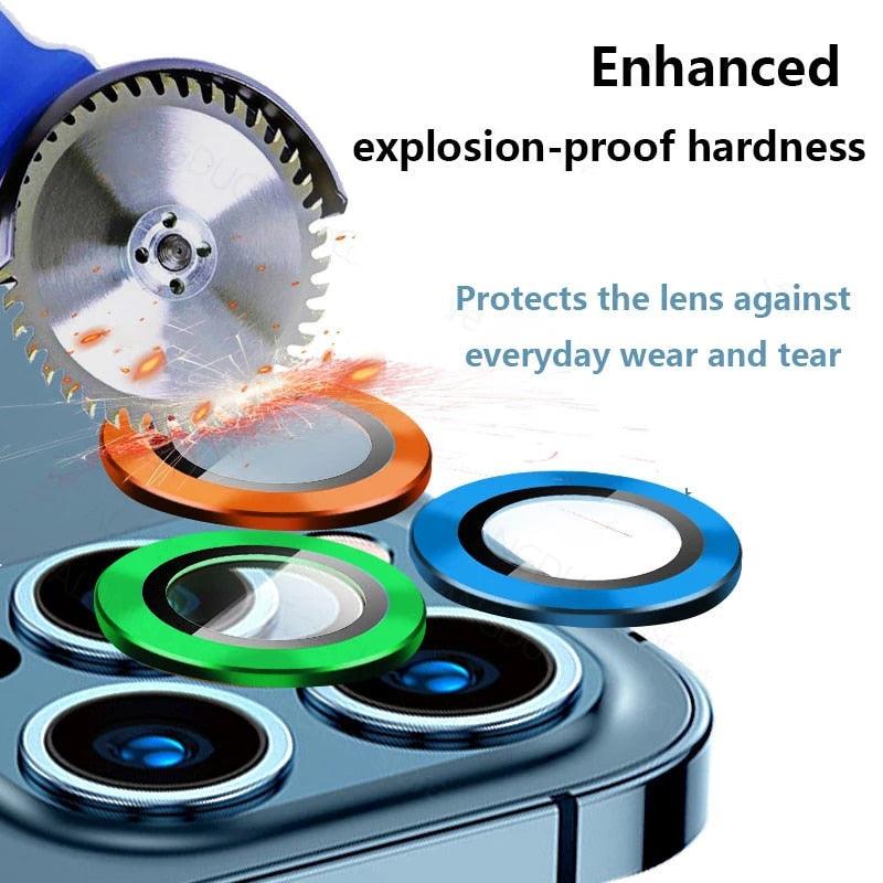 Premium HD Glass Camera Lens Protectors for iPhone