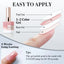 Esmalte de Gel Translúcido Double Rhythm - Rosa Lechoso 15ML