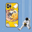 Cat Art Phone Case for iPhone - Clear Protective Cover
