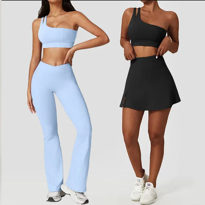 Ensemble de collants et shorts de sport push-up pour femmes