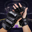 Guantes de Boxeo de Cuero de Mitad de Dedo Premium