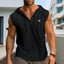 Summer Vibe Hooded Sleeveless Cotton Tank