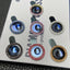 Sparkling Diamond Camera Lens Protector for iPhone 14/13/12/11 Pro Max - Premium Glittering Metal Ring - Korvel