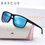 Lunettes de soleil polarisées blanches et roses tendance BARCUR pour femmes