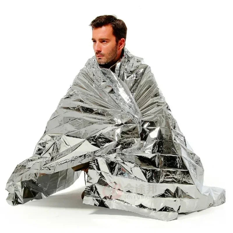 Manta de Emergencia para Supervivencia al Aire Libre 160x210 cm