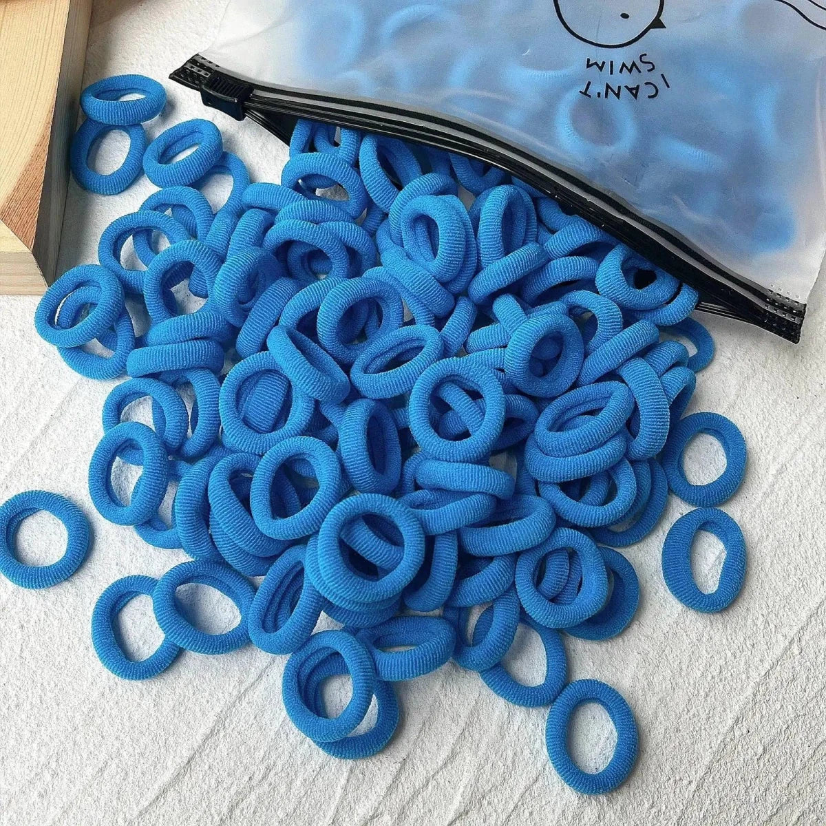 Colorful Kids Elastic Hair Bands - 20/50pcs Set