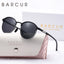 BARCUR Retro Polarized Women's Sunglasses - Elegant Black Frame
