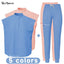Women's Elastic Scrub Set for Medical Professionals