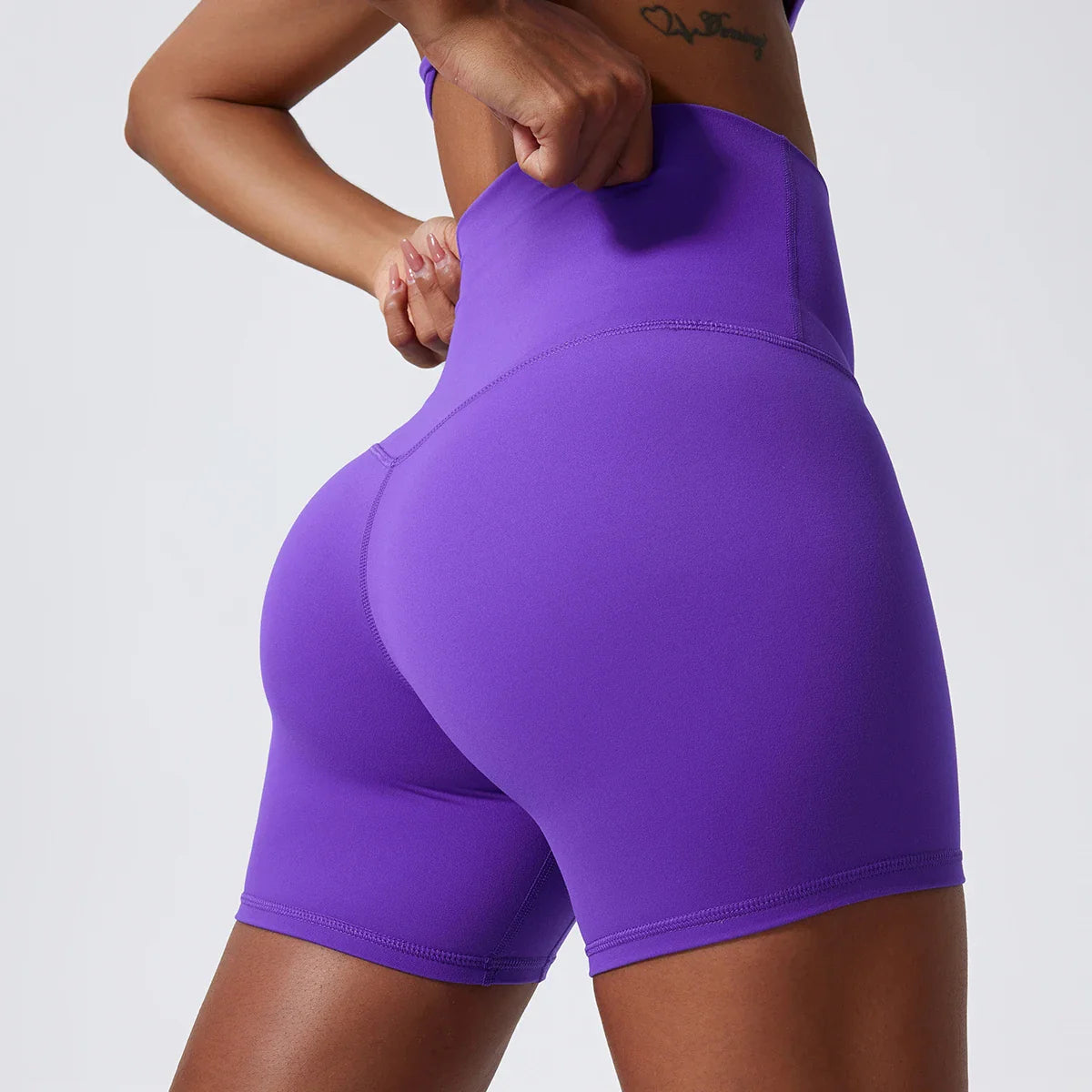 Pantalones Cortos de Yoga de Cintura Alta Ultra Cómodos