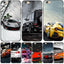 Stylish Soft Silicone Car Print Phone Case for iPhone