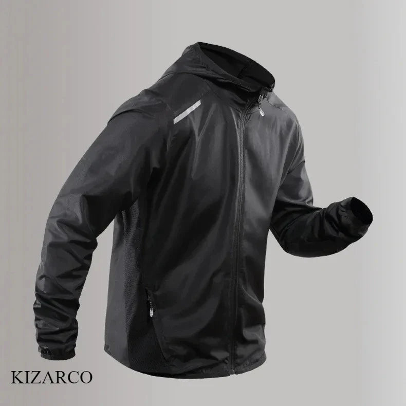Veste de course à capuche premium