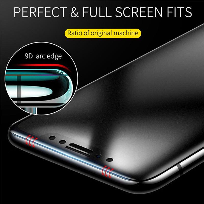 Protector de Pantalla de Película Cerámica Mate Suave para iPhone