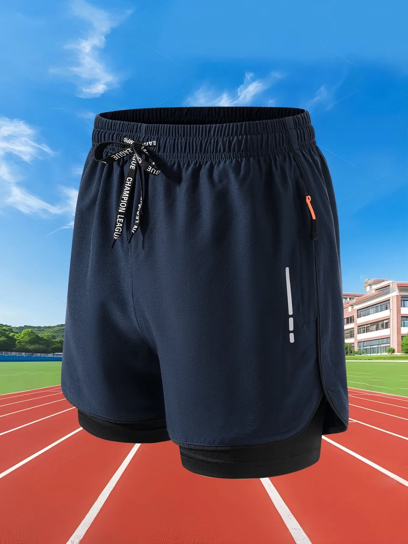 Shorts de course premium pour hommes