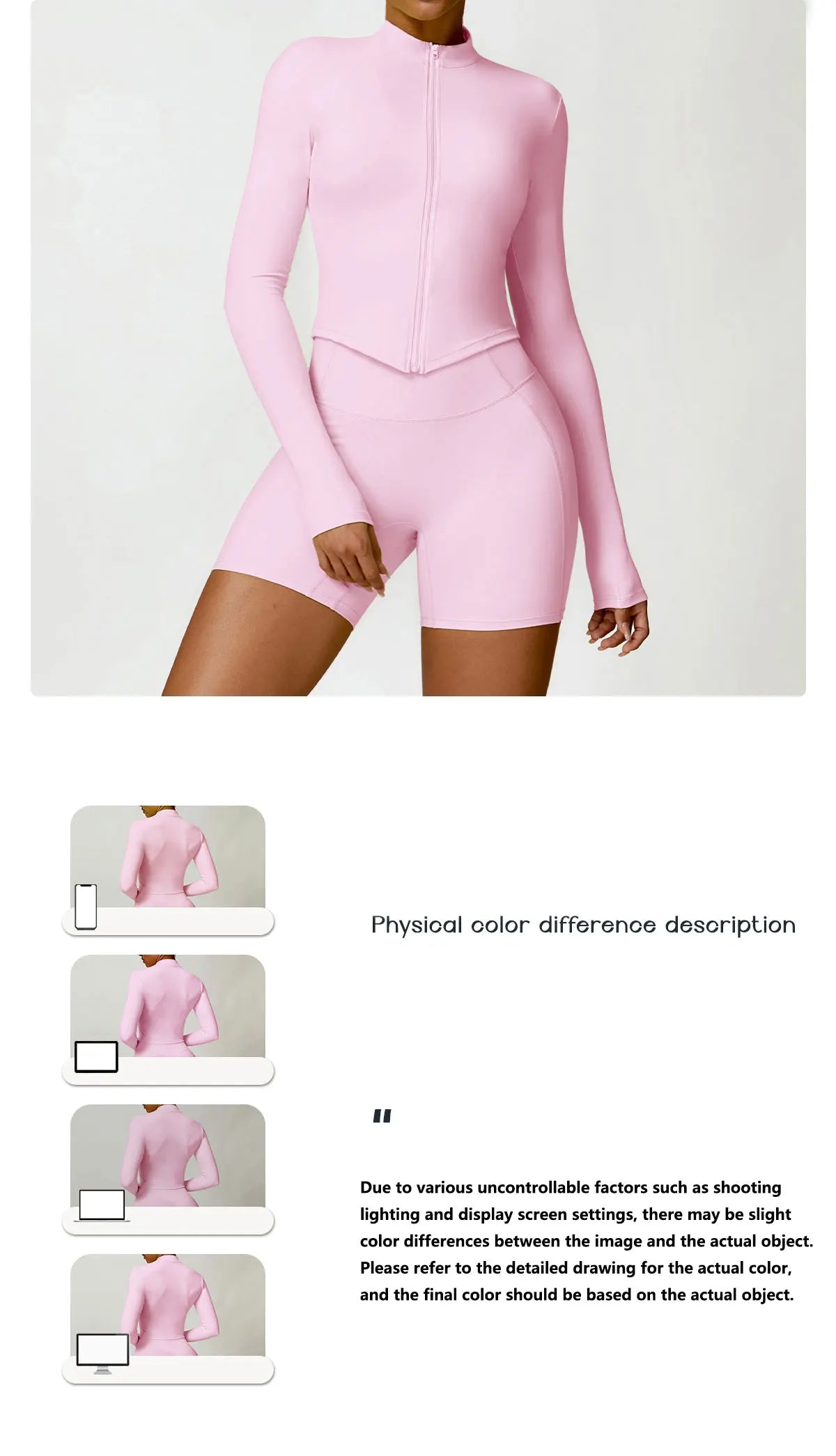 Veste de sport zippée pour femmes