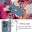 Coque de téléphone en silicone épais et antichoc pour modèles d'iPhone