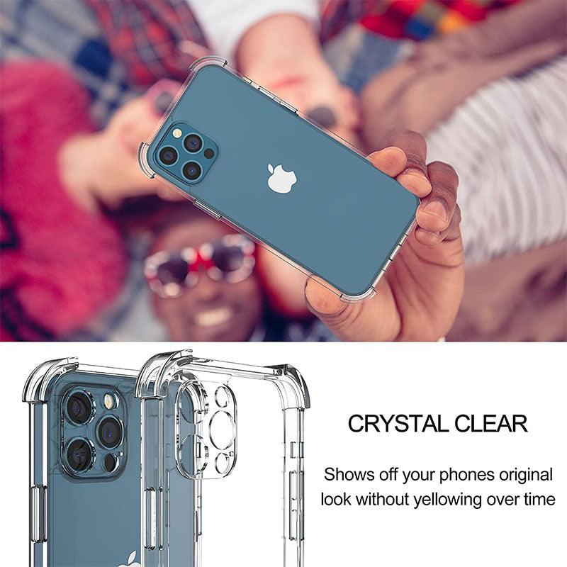Coque de téléphone en silicone épais et antichoc pour modèles d'iPhone