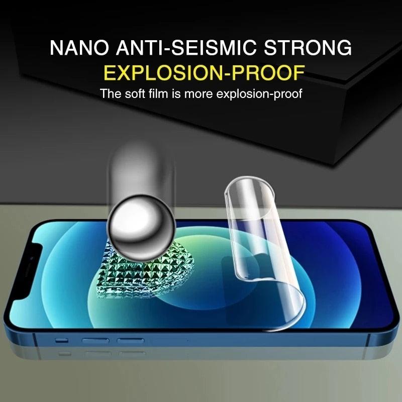 Protecteurs d'écran en hydrogel premium pour modèles d'iPhone