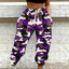 Women's Spring Camo Jogger Pants - 3D Print