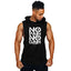 Camiseta sin mangas con capucha para gimnasio para hombres