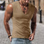 Men's Summer V-Neck Fitness Tank Top