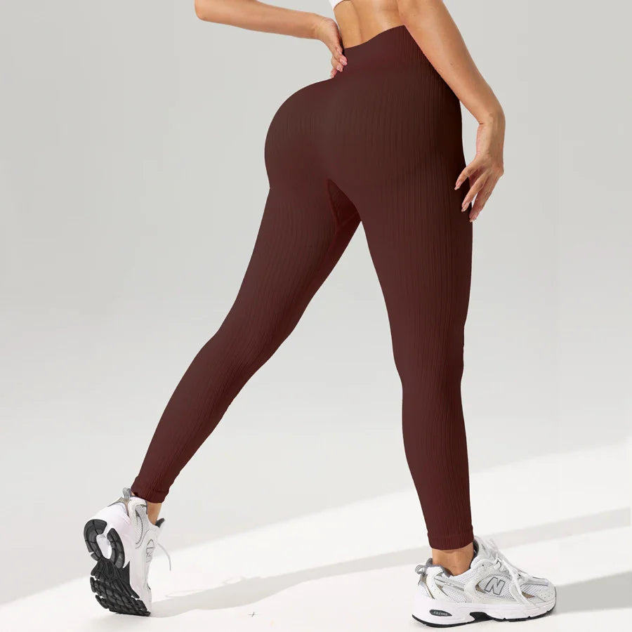 Seamless High-Waisted Yoga Leggings