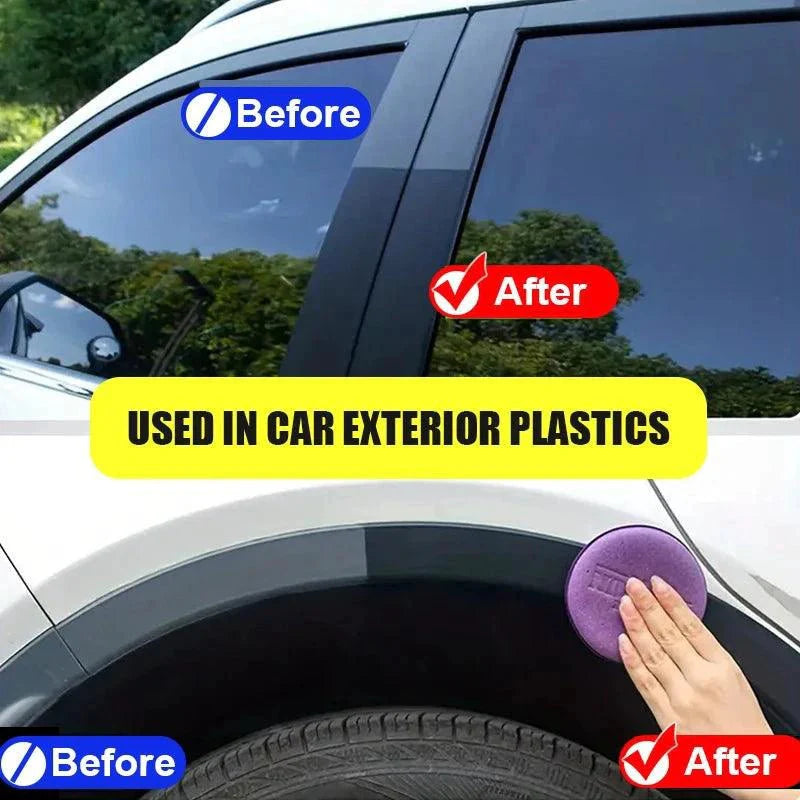 Mandotos Car Plastic Restorer - Back to Black Gloss Renovator 50g