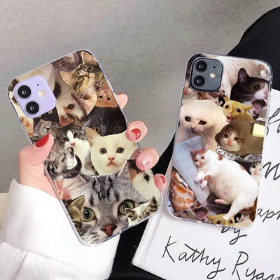 Crying Cat Memes Phone Case for iPhone 7 and 8