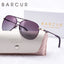 BARCUR Women's Pink Metal Polarized Sunglasses