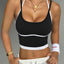 Color Block Shock-Absorbing Sports Vest for Women