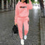 Ensemble de sweat à capuche et pantalon de luxe pour femmes