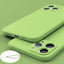 Coque en silicone premium pour iPhone 13 Pro Max et 12 Mini