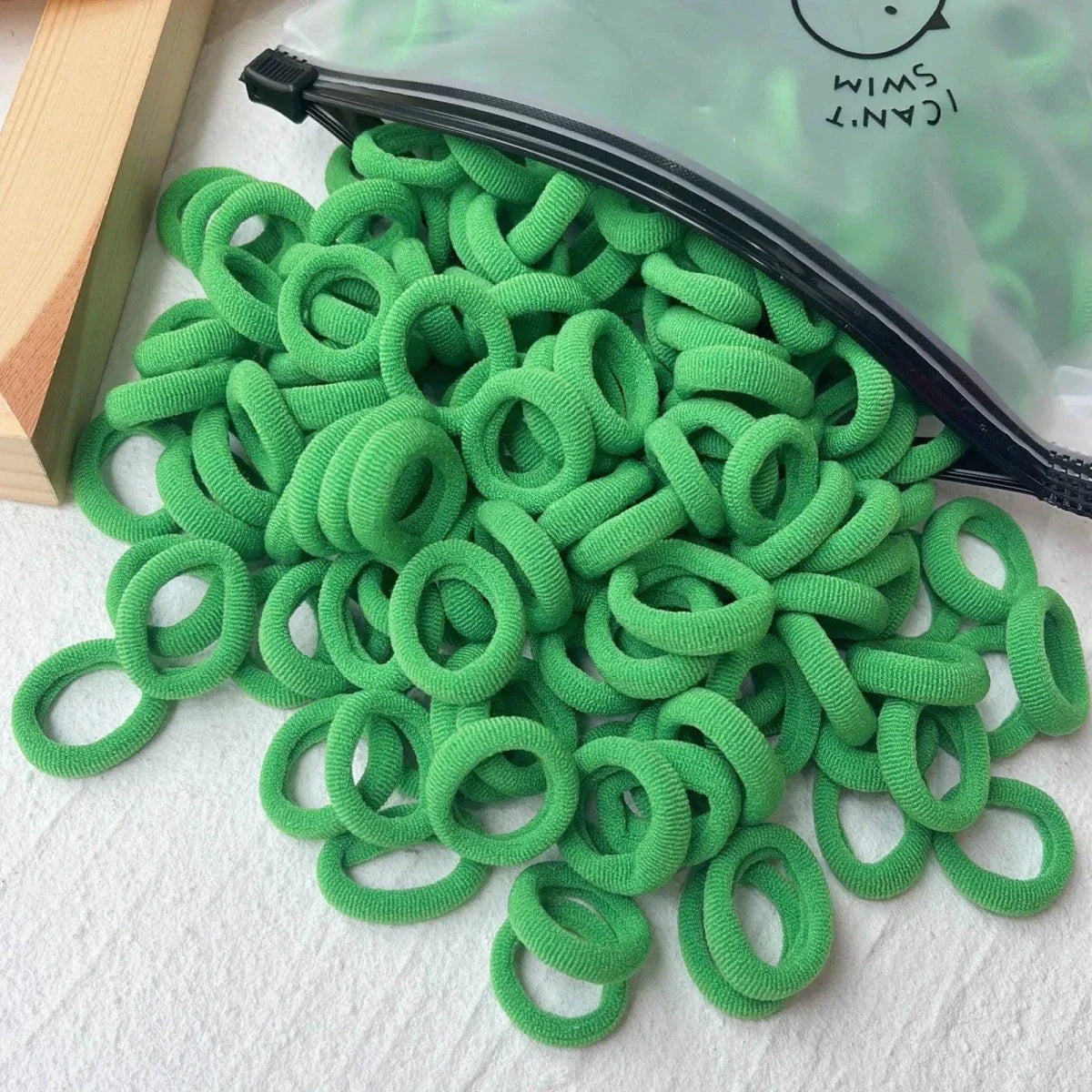 Colorful Kids Elastic Hair Bands - 20/50pcs Set