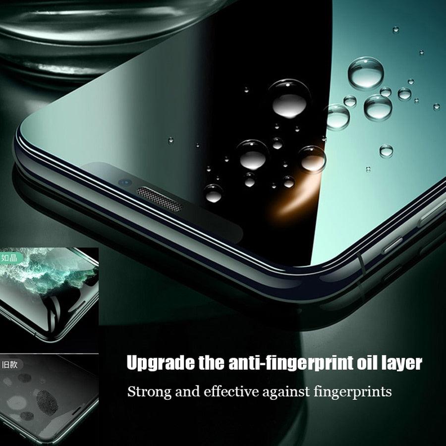 Protector de Pantalla de Vidrio Templado de Cubierta Completa de 3PCS para iPhone