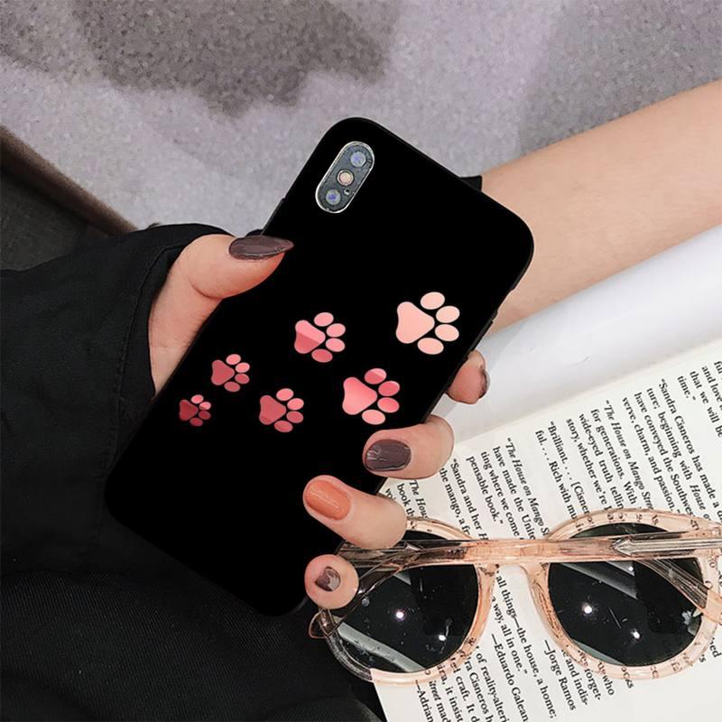 Dog Paw Print Phone Case for iPhone - Stylish & Protective