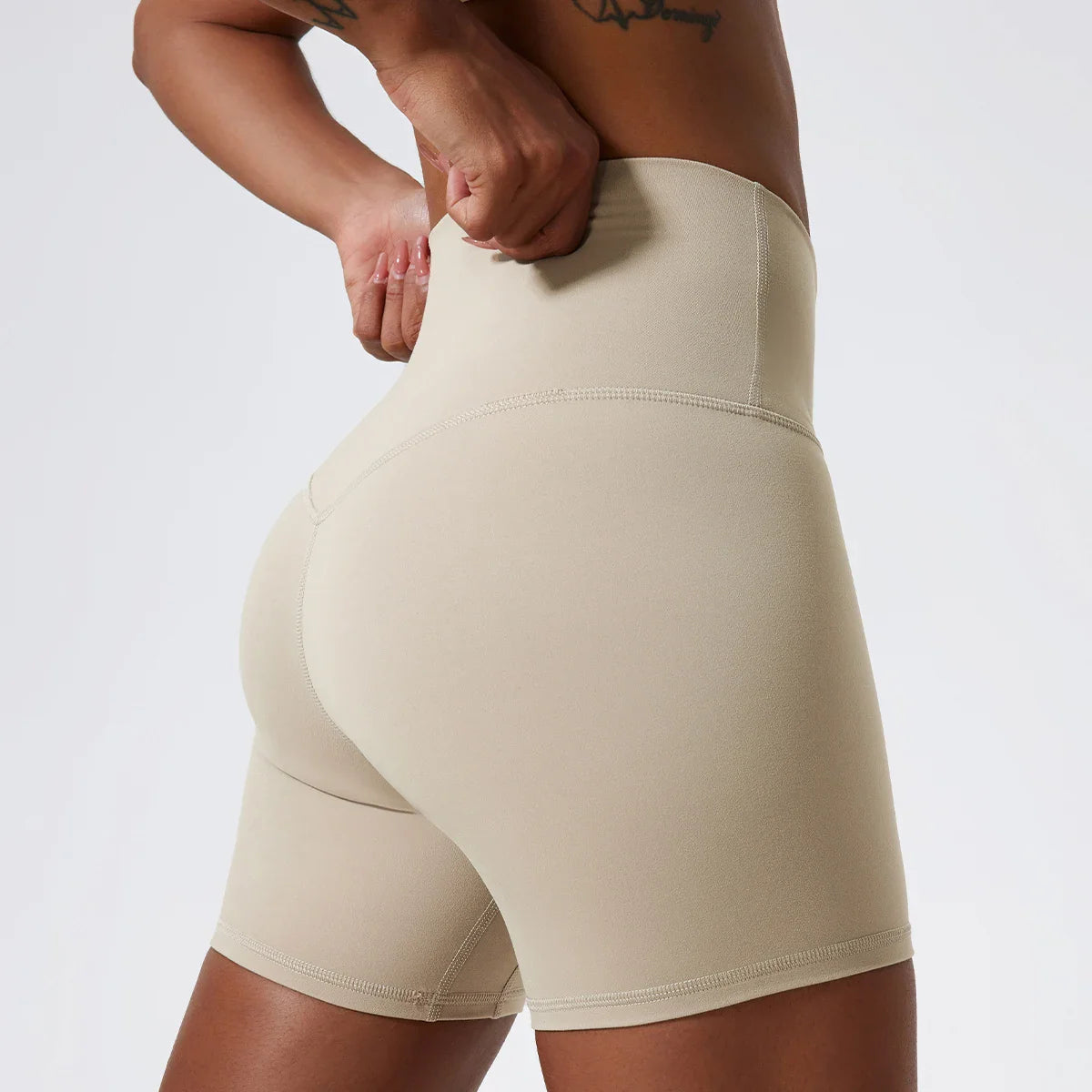 Pantalones Cortos de Yoga de Cintura Alta Ultra Cómodos